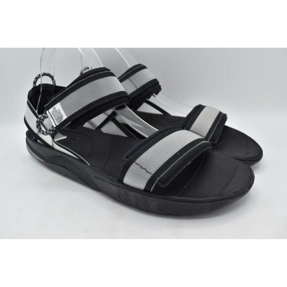 The North Face Mens Size 13 Skeena Sport Black Asphalt Grey Sandals - Picture 4 of 13